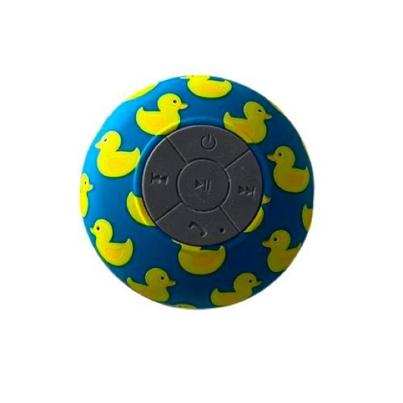 Ontek Water-Resistant Bluetooth Shower Speaker With Mic and Controls - Picture 2 of 4